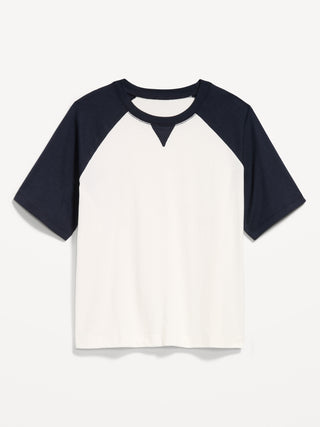Camiseta Oversized Manga Corta de Algodón