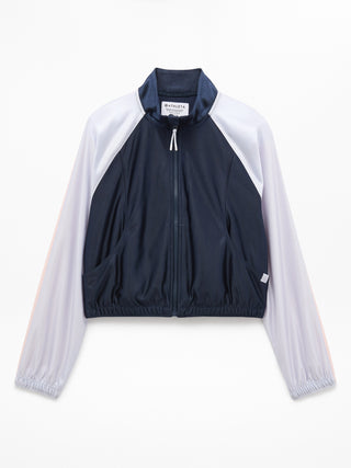 Chaqueta Deportiva Cuello Alto con Cremallera