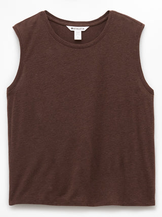 Camiseta sin Mangas de Lino