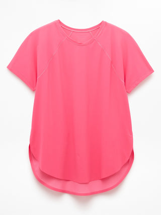 Camiseta Deportiva Cuello Redondo Detalle Malla