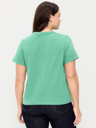 Camiseta Manga Corta de Algodón
