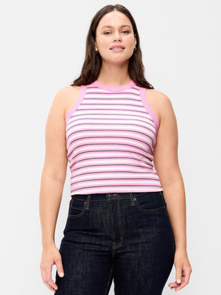 Striped Sleeveless Top