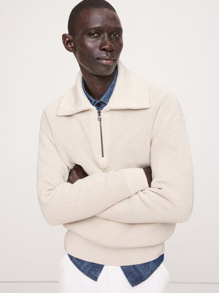 Sudadera Manga Larga Acanalado de Algodón