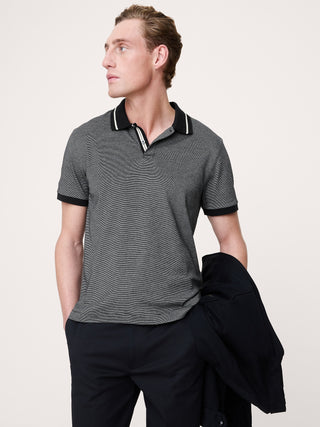 Polo con toque de lujo.