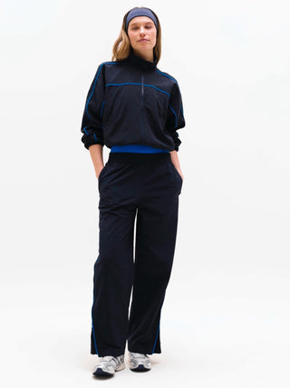 Chaqueta Deportiva Cuello Alto con Bolsillos