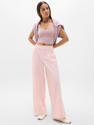 Pantalón Talle Alto con Bolsillos