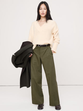 Pantalón Ancho Talle Medio