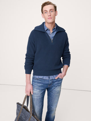 Sudadera Manga Larga Acanalado de Algodón