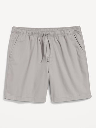 Cotton Elastic Waist Shorts