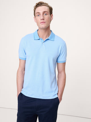 Polo con toque de lujo.