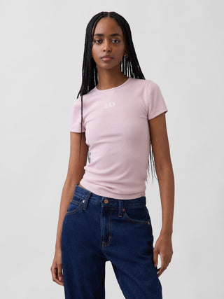 Camiseta moderna con logo Rib Gap.