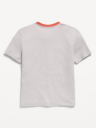 Camiseta gráfica de manga corta para niño.