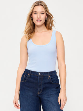 Camiseta Acanalada de Tirantes