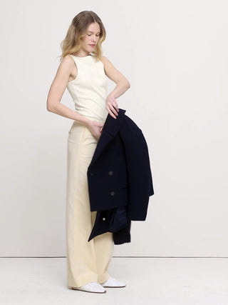 Pantalón Ancho Talle Medio