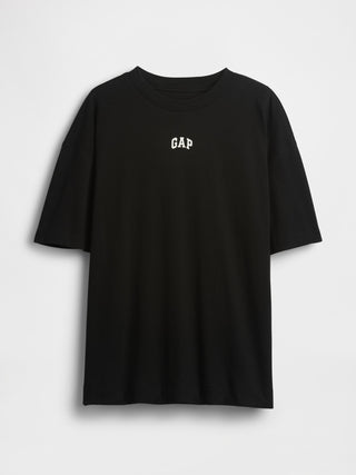 Camiseta Oversized Manga Corta con Logo