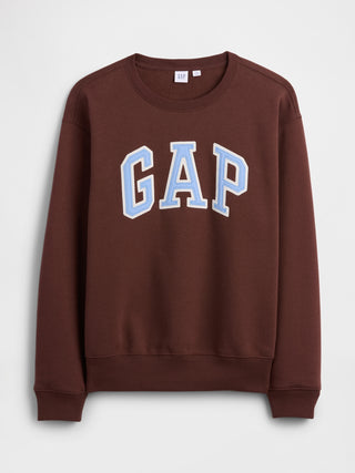 Sudadera Oversized Cuello Redondo con Logo