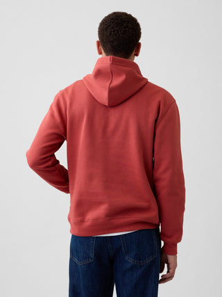 Sudadera holgada con capucha y logo de Gap.