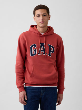 Sudadera holgada con capucha y logo de Gap.