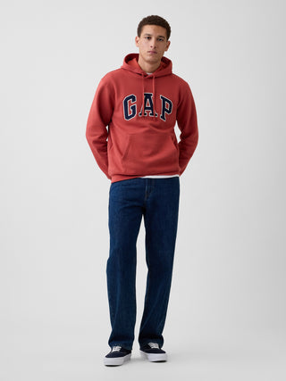 Sudadera holgada con capucha y logo de Gap.