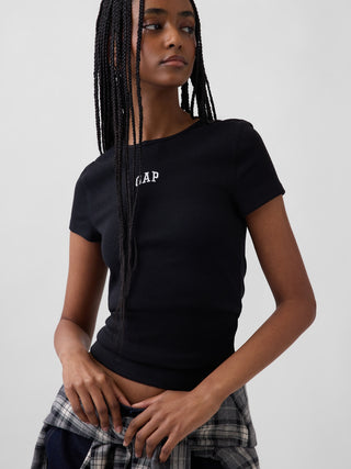 Camiseta moderna con logo Rib Gap.