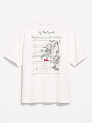 Men's Oversized Graphic Short Sleeve T-Shirt