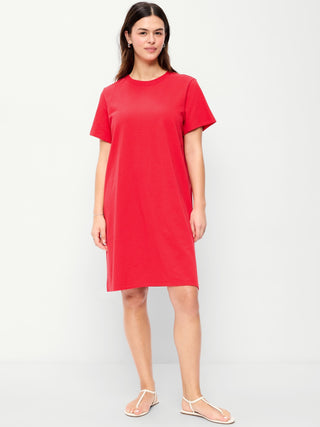 Cotton Short Sleeve Dress