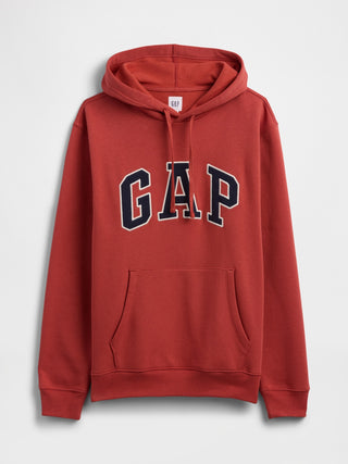 Sudadera holgada con capucha y logo de Gap.