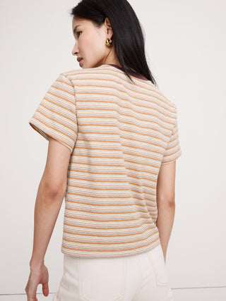 Camiseta Manga Corta de Algodón