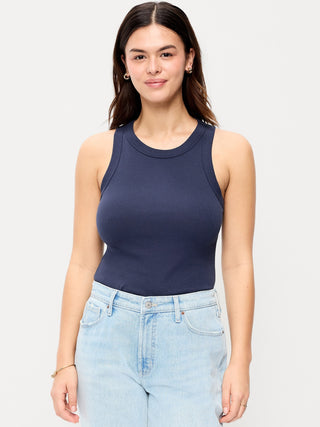 Camiseta Ajustada Cuello Redondo