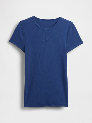 Camiseta moderna con logo Rib Gap.