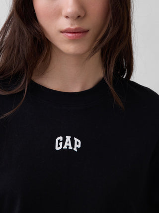 Camiseta Oversized Manga Corta con Logo