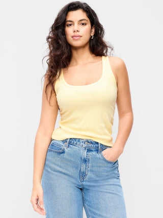 Camiseta Acanalada de Tirantes