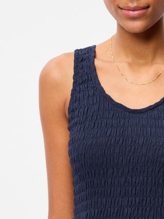 Vestido de Tirantes con Corpiño Fruncido