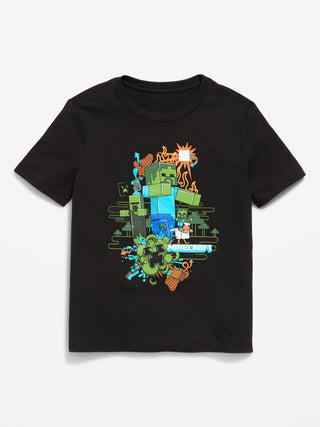 Minecraft™ Camiseta gráfica de género neutro para niños.