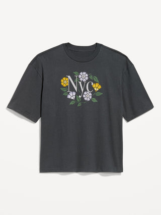 Camiseta Manga Corta con Gráfico