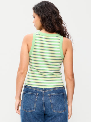 Striped Sleeveless Top