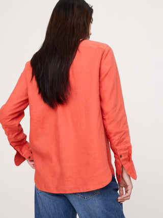 Camisa Manga Larga de Lino
