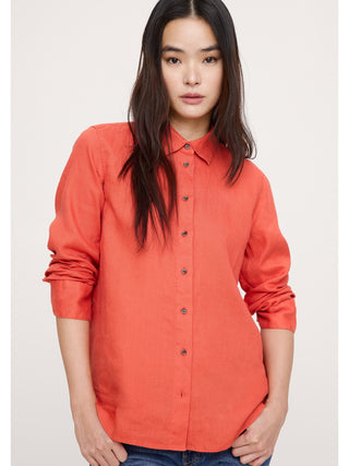 Camisa Manga Larga de Lino