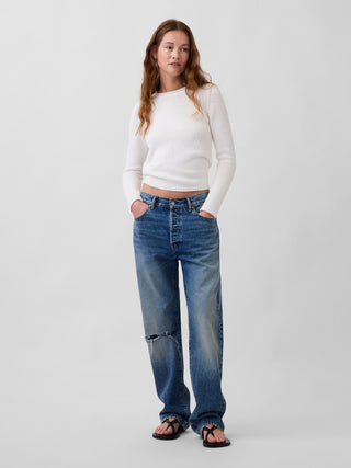 100% Cotton Rollneck Sweater.