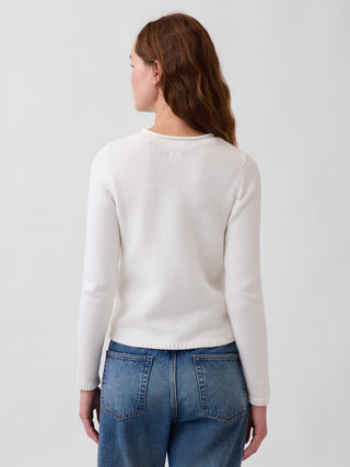 100% Cotton Rollneck Sweater.