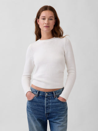 100% Cotton Rollneck Sweater.