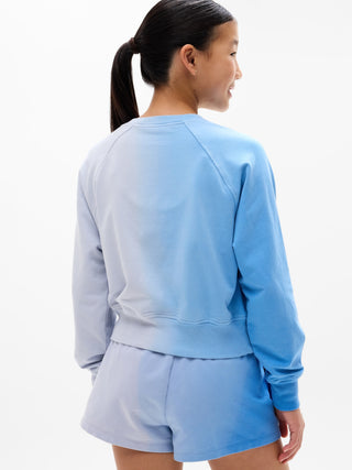 Sudadera con cuello redondo para todo el día para niña Athleta.