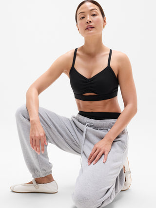 Sujetador Deportivo con Detalle Espalda Cruzada