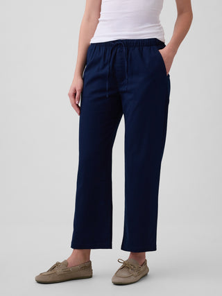 Mid Rise Easy Twill Pants.