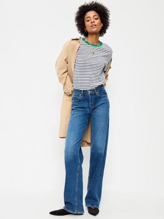 Striped Round Neck T-Shirt