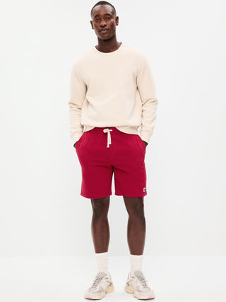 Shorts con logo de rotación: entrepierna de 7 pulgadas.