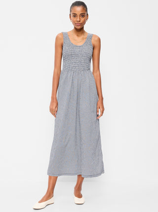 Vestido de Tirantes con Corpiño Fruncido