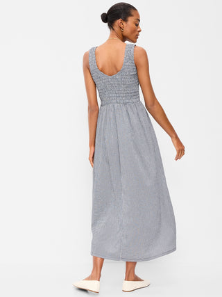 Vestido de Tirantes con Corpiño Fruncido