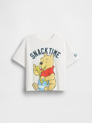 Camiseta con gráfico extragrande de Winnie The Pooh para bebés y niños pequeños.