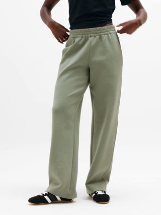 Pantalón Deportivo Talle Medio con Bolsillos